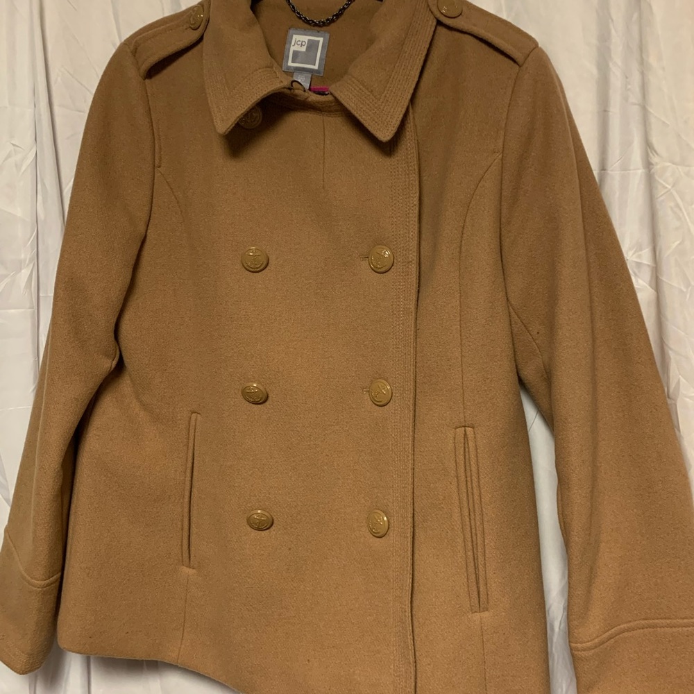 JCP Pea Coat Wool